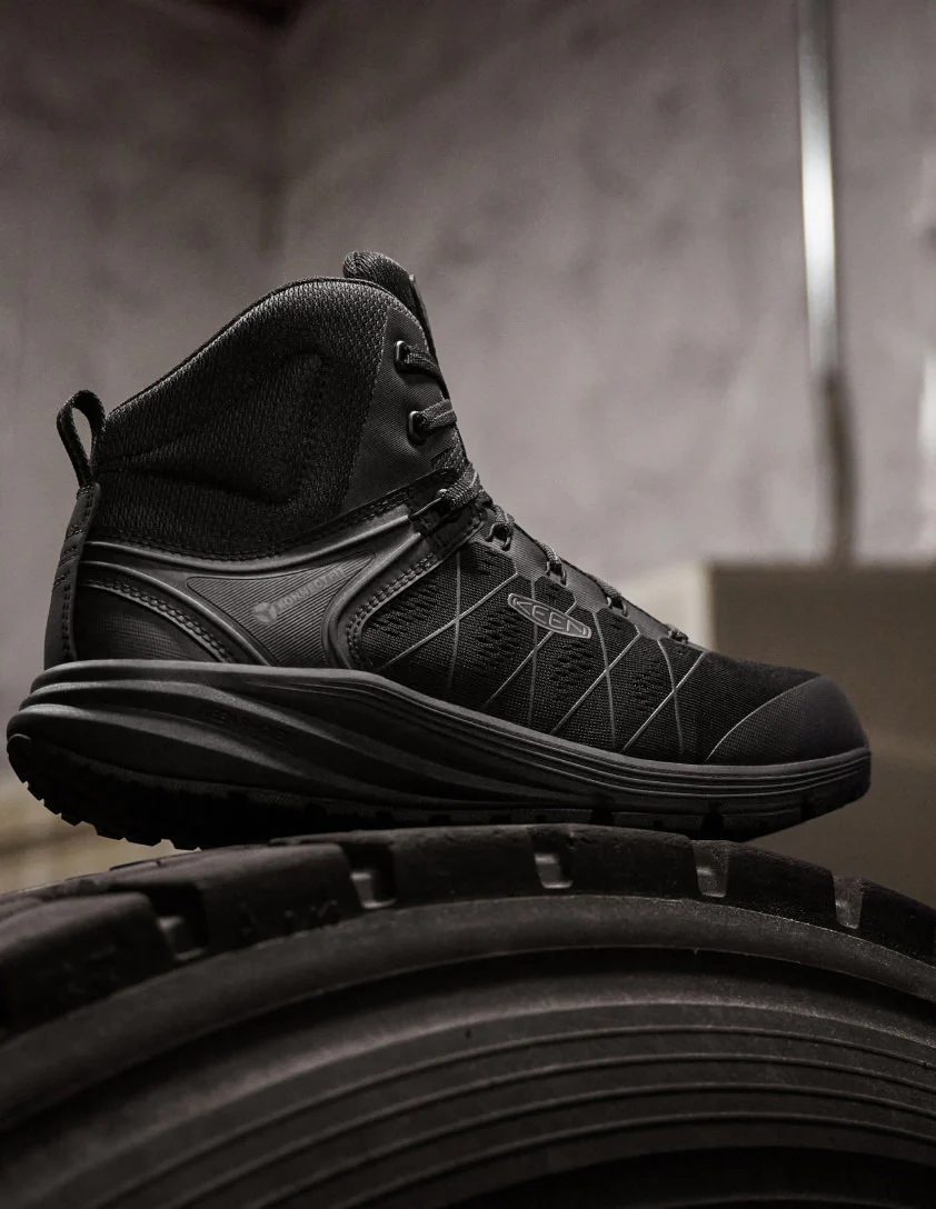 Men's Vista Energy Mid (Carbon Toe)  |  Black/Raven