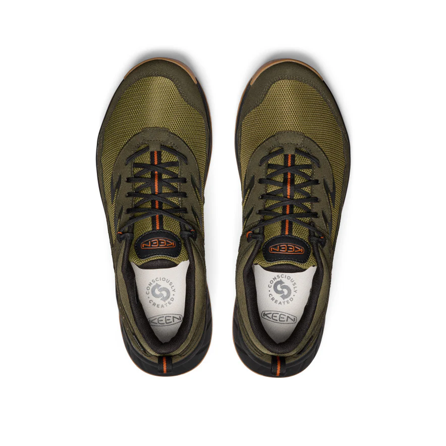 Men鈥檚 Hightrail Waterproof Hiking Shoe  |  Winter Moss/Gold Flame