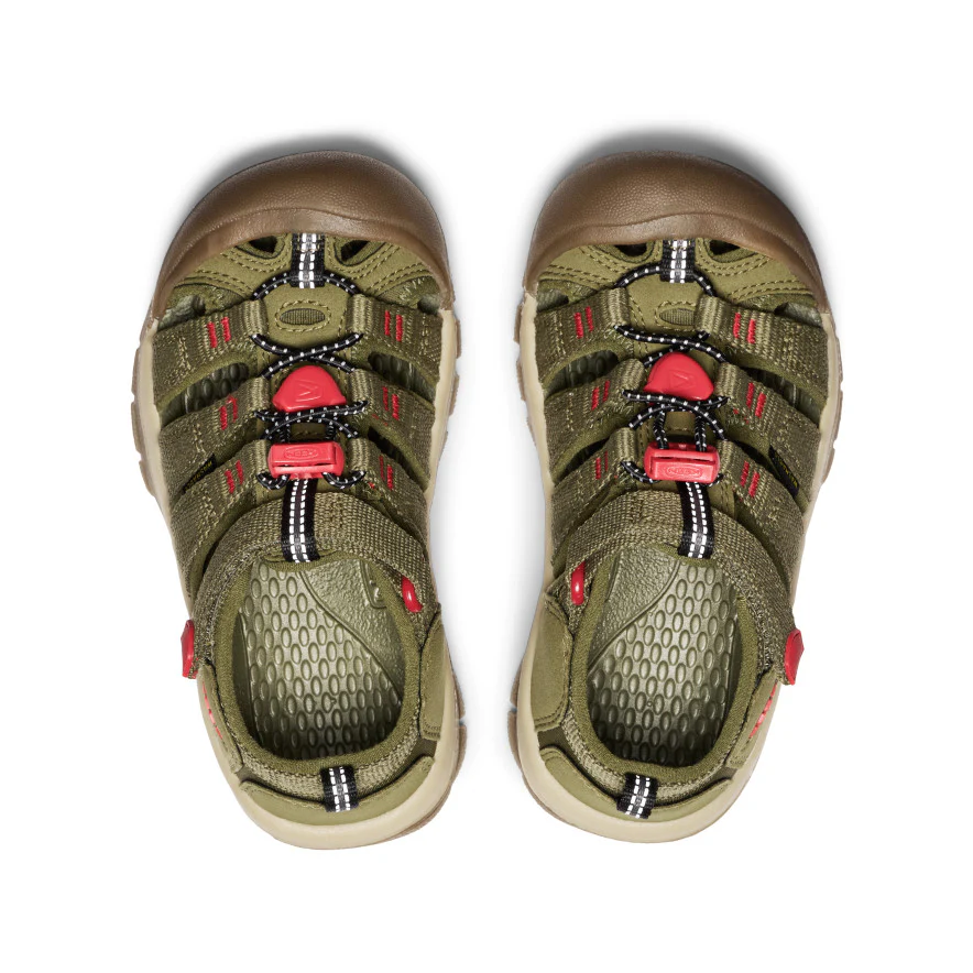 Little Kids' Newport H2  |  Martini Olive/Aura Orange