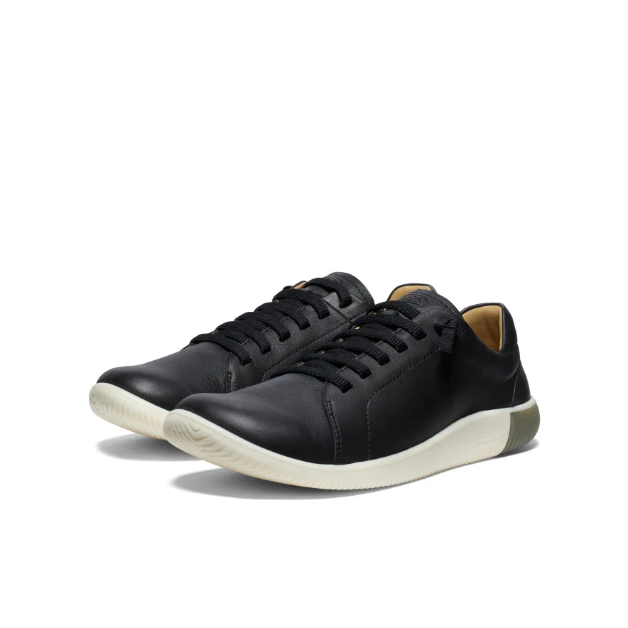 Men's KNX Leather Sneaker  |  Black/Star White