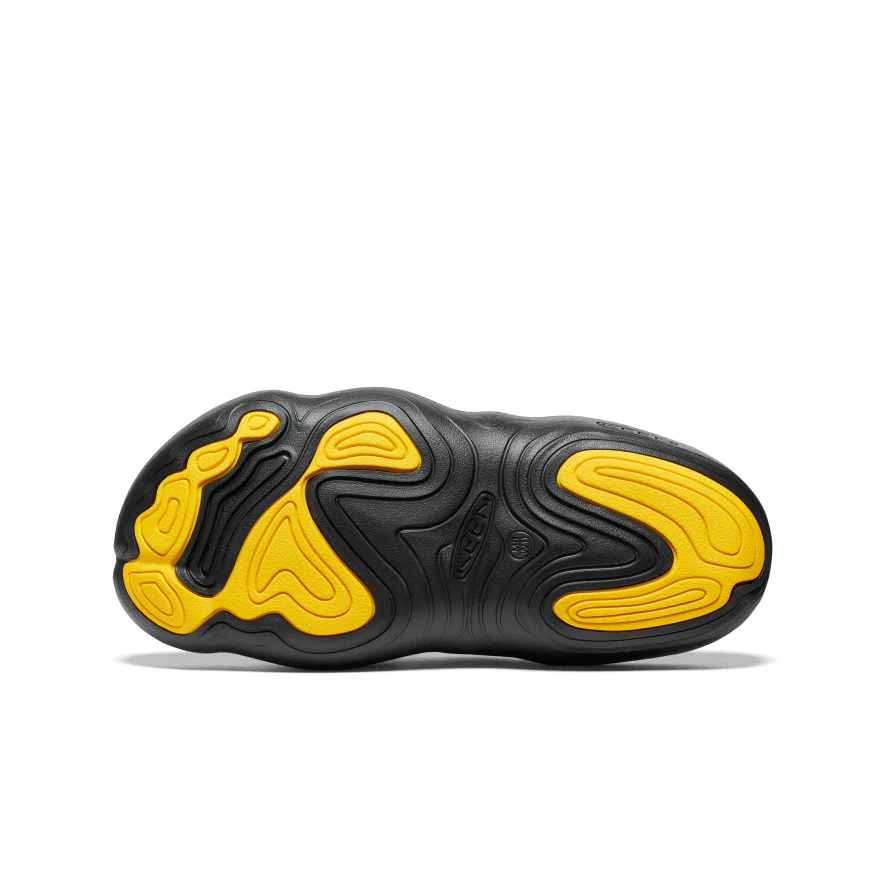 All Gender Yogeez Clog  |  Black/KEEN Yellow