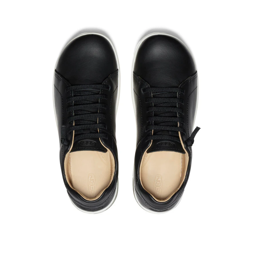 Women's KNX Leather Sneaker  |  Black/Star White