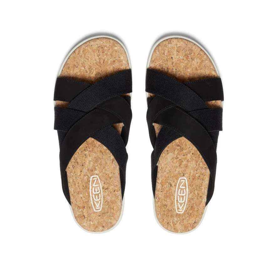 Women's Elle Mixed Slide  |  Black/Birch