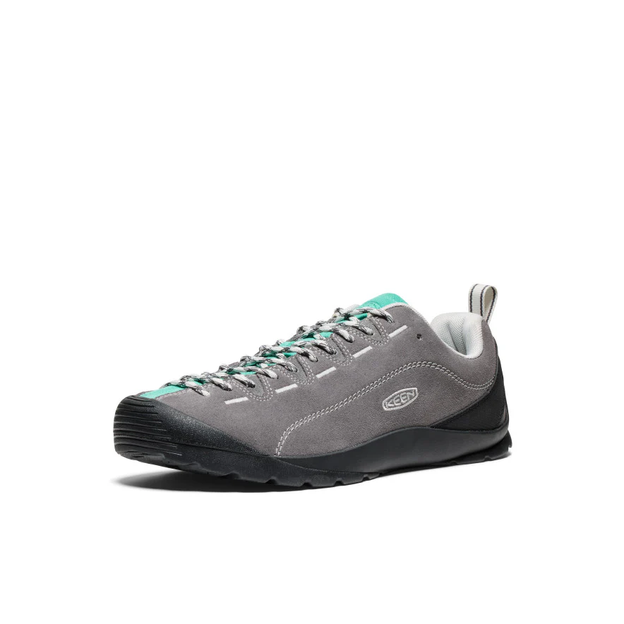 Men's Jasper Suede Sneakers  |  Steel Grey/Bright Aqua