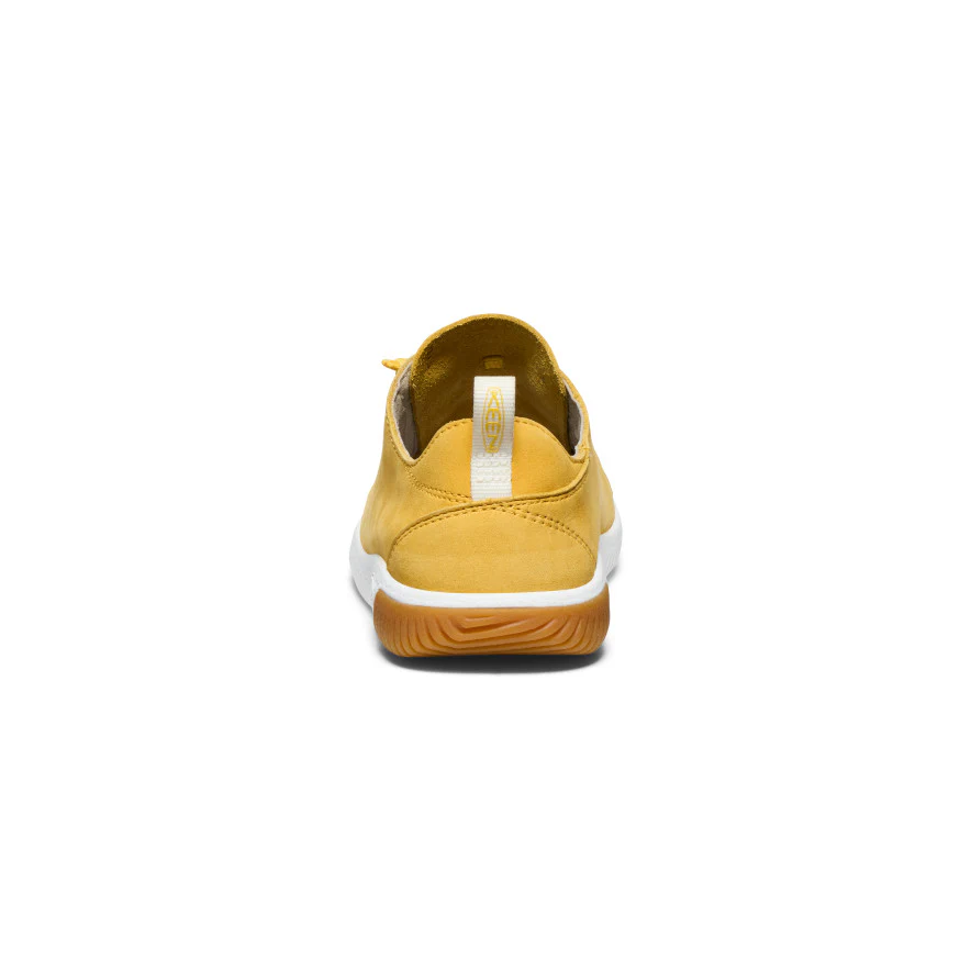 Big Kids' KNX Leather Sneaker  |  Daffodil/Star White