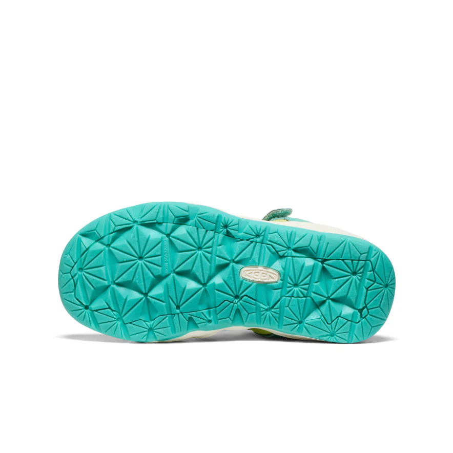 Little Kids' Moxie Sandal  |  Bright Aqua/Bright Marigold