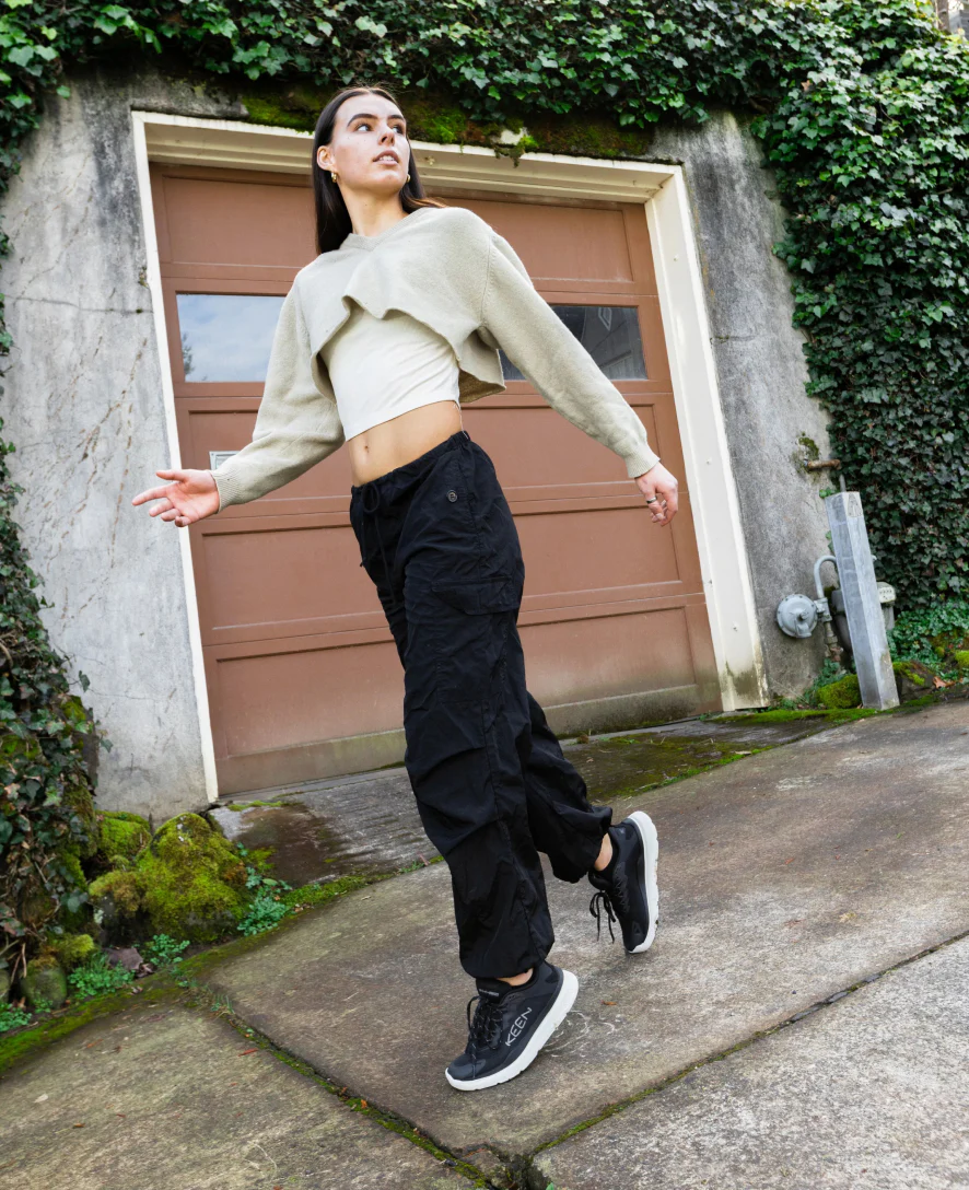 Women's WK450 Walking Shoe  |  Black/Star White