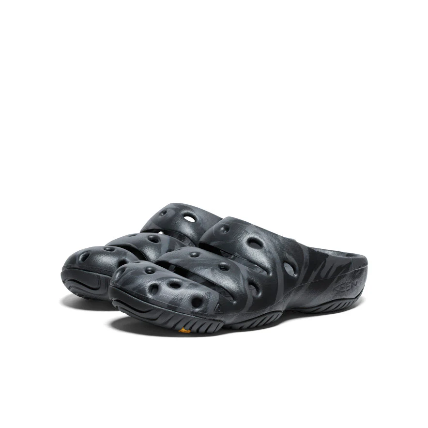 Men's Yogui Clog  |  Black Marble