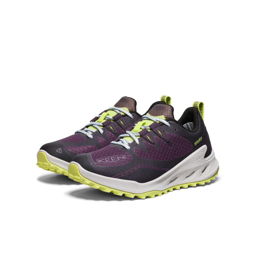 Women's Zionic Waterproof Hiking Shoe  |  Plum Perfect/Daiquiri Green