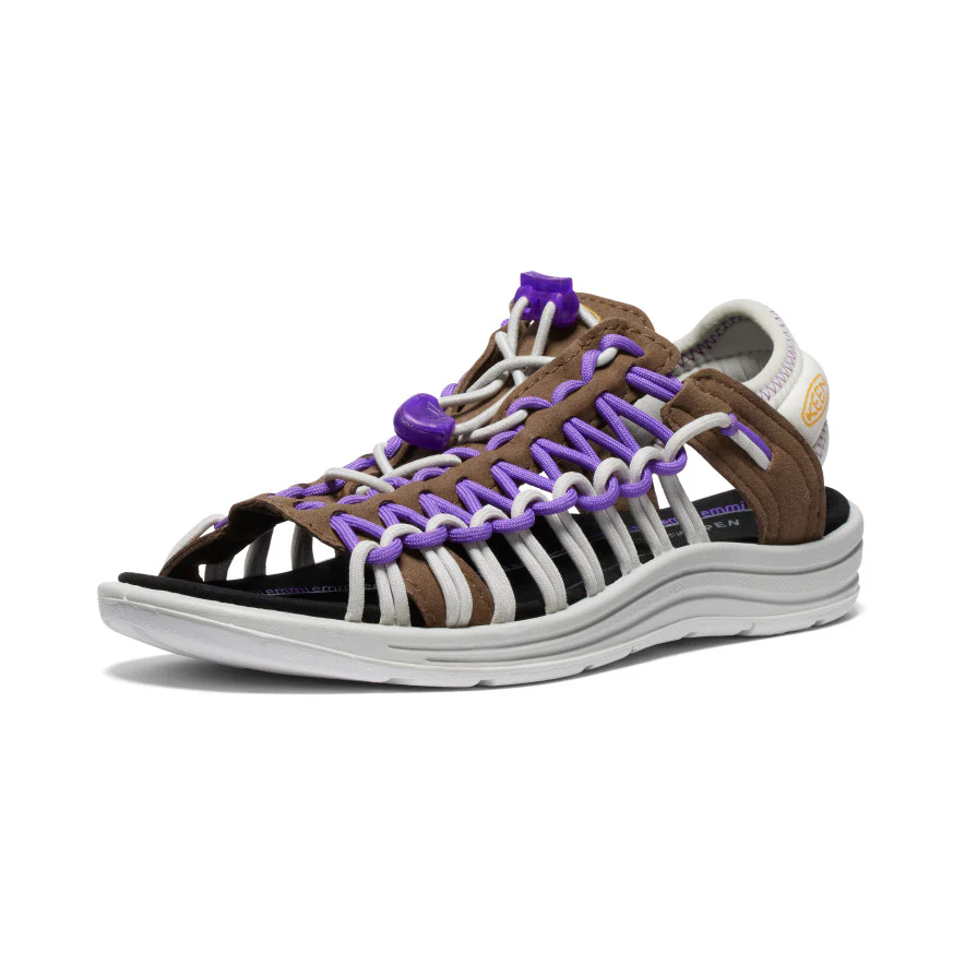 Women's UNEEK II Open Toe x emmi  |  Dark Earth/Tillandsia Purple