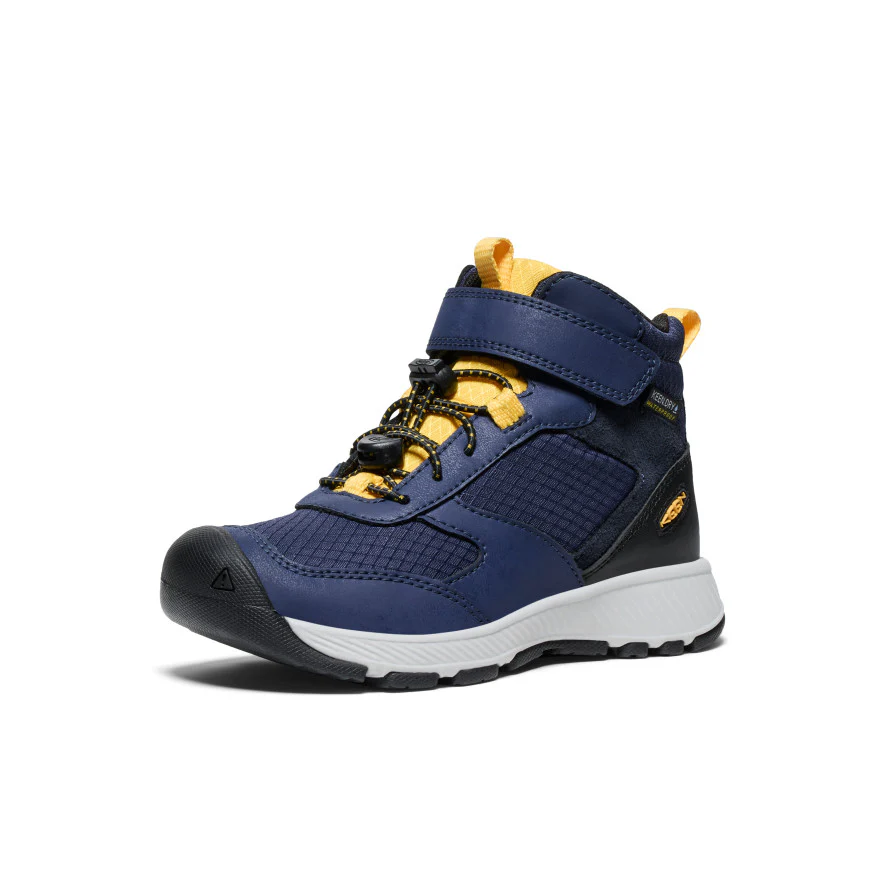 Little Kids' Skua Waterproof Boot  |  Naval Academy/Yolk Yellow