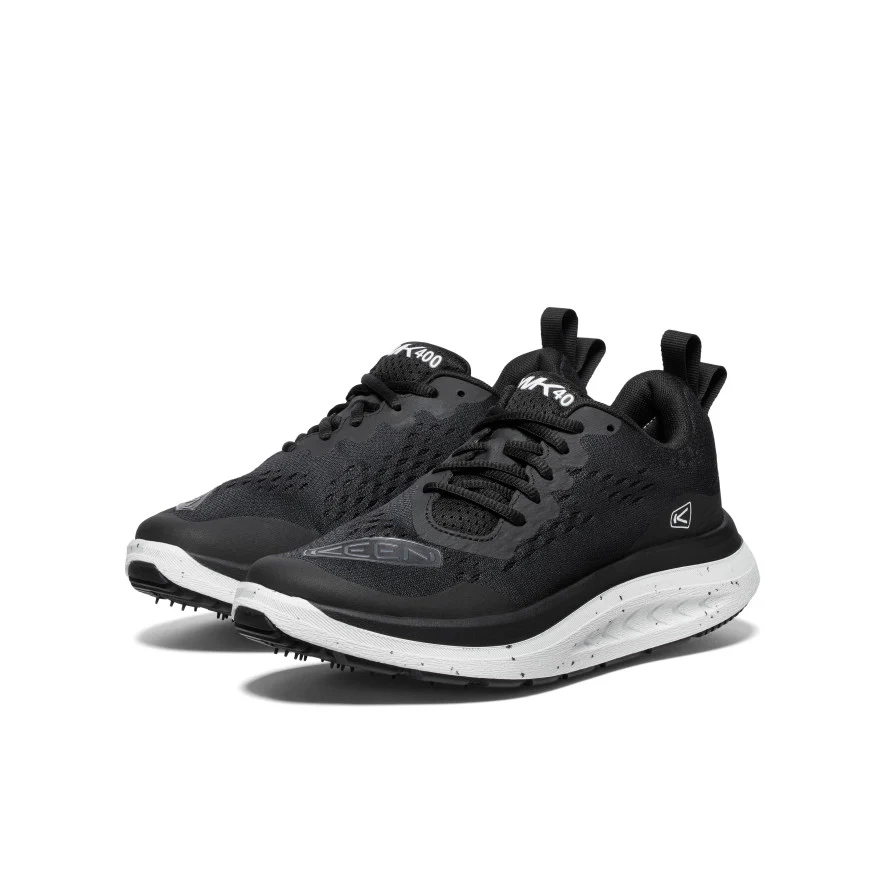 Women's WK400 Walking Shoe  |  Black/White
