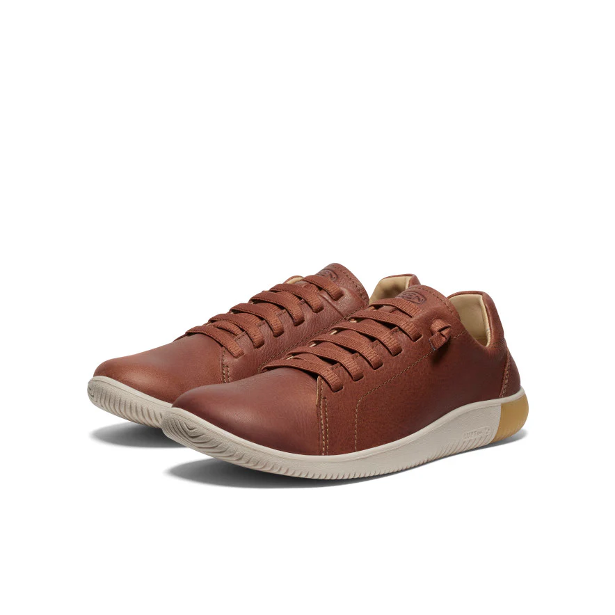 Men's KNX Leather Sneaker  |  Tortoise Shell/Plaza Taupe