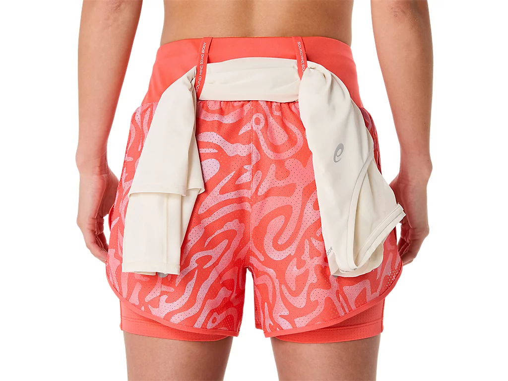 ROAD ALL OVER PRINT 2-N-1 3.5IN SHORT