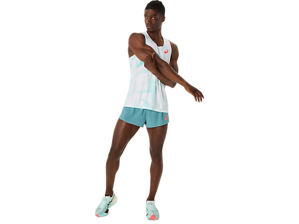 LIGHT KNIT GRAPHIC  SINGLET