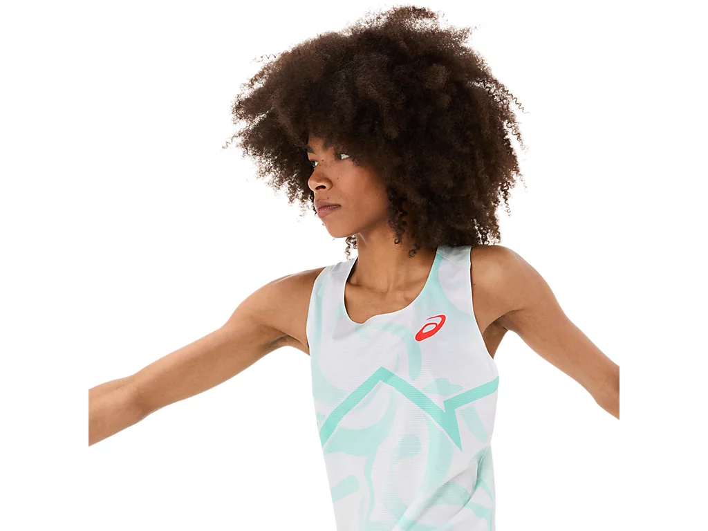 LIGHT KNIT GRAPHIC  SINGLET