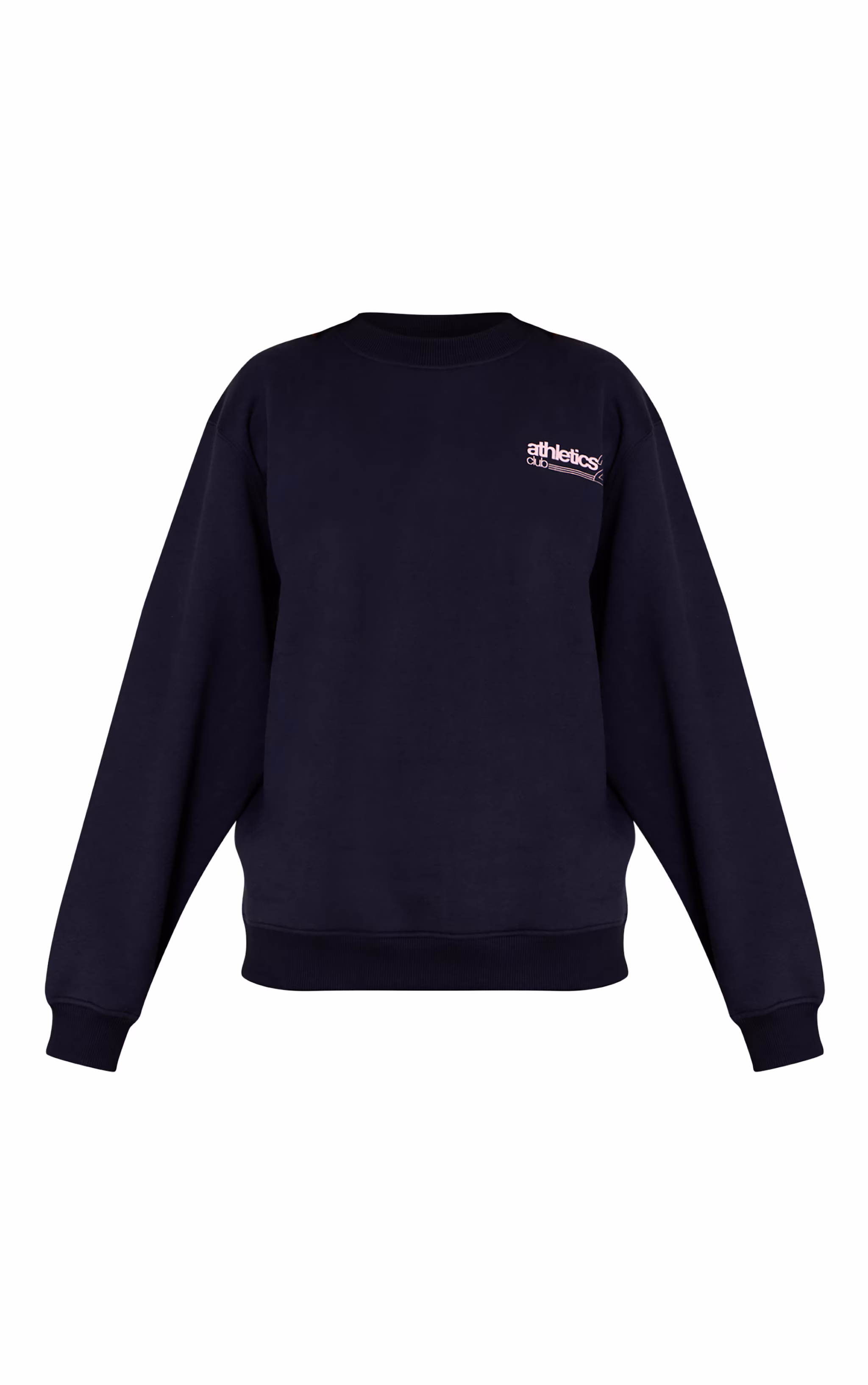 Navy Athletics 25 Cotton Fleece Oversized Crew Sweatshirt