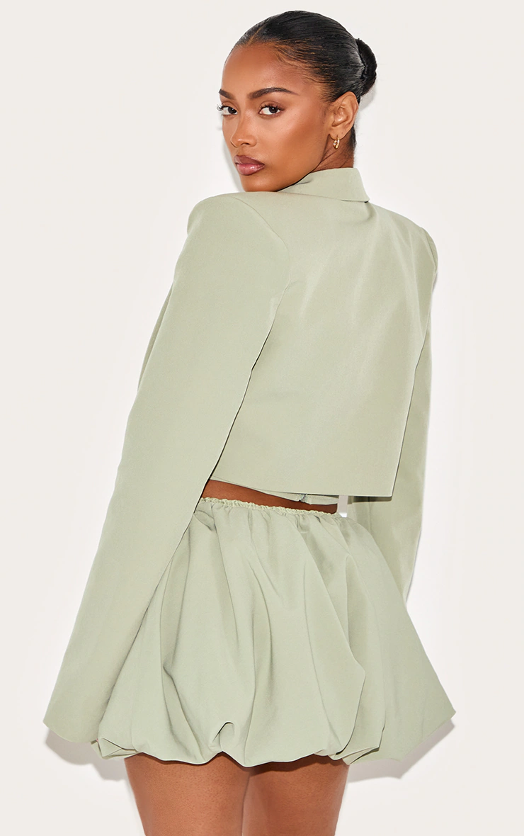 Shape Sage Tailored Cropped Blazer