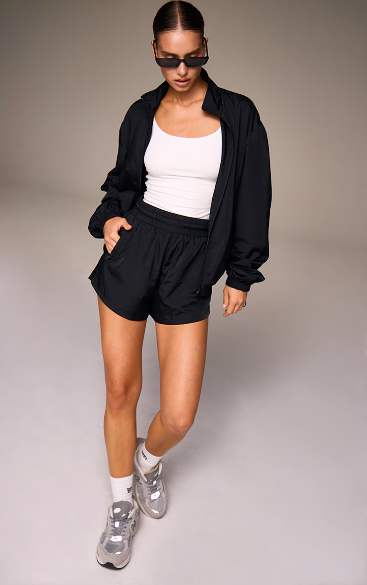 Black Ultimate Runner Short