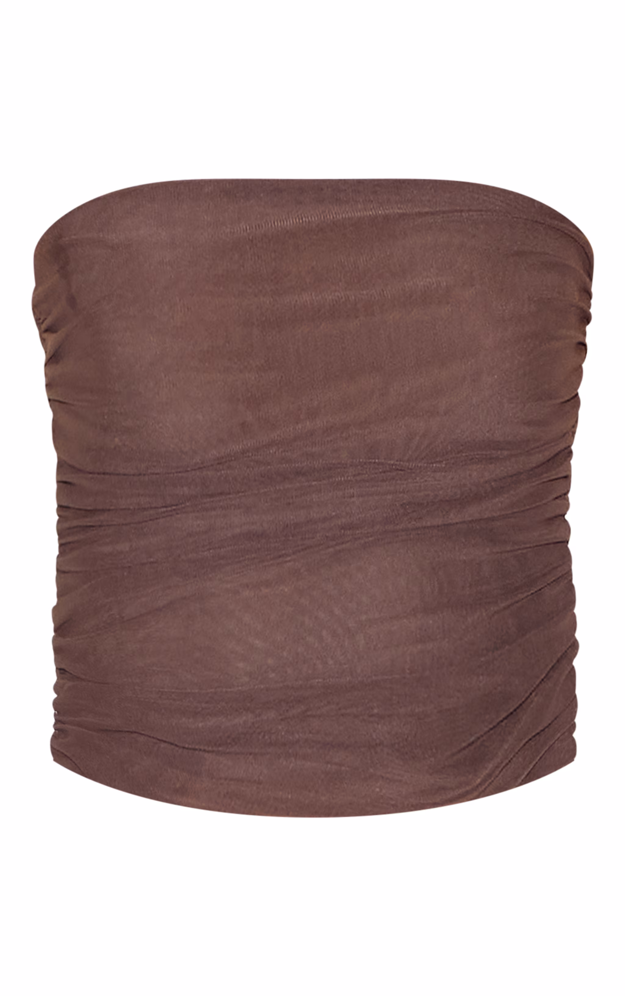 Mushroom Mesh Bandeau Top