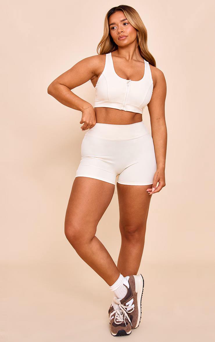 Shape Butter Cream Active Sculpt Highwaisted Cropped Shorts