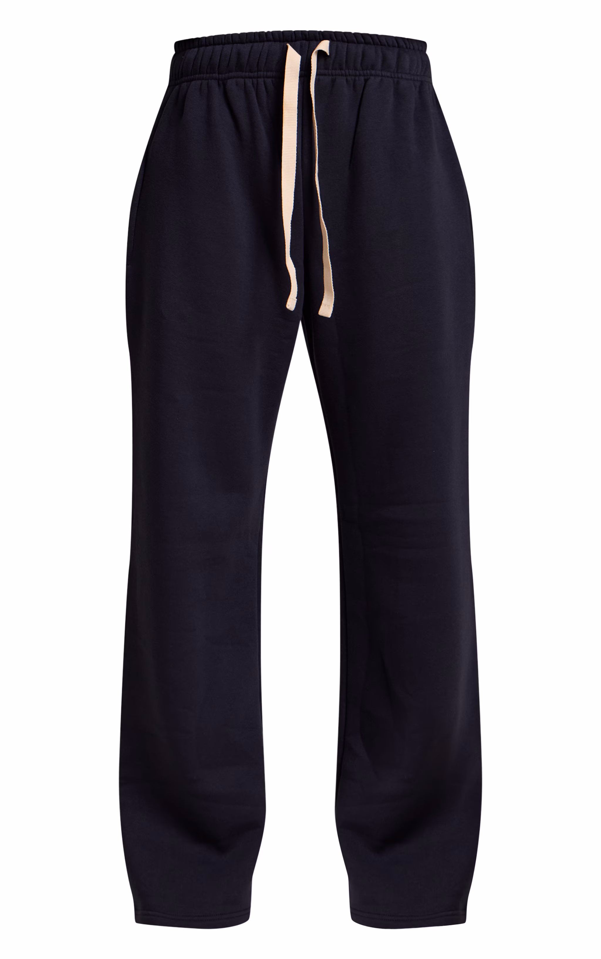 Navy Contrast Drawcord Sweatpants