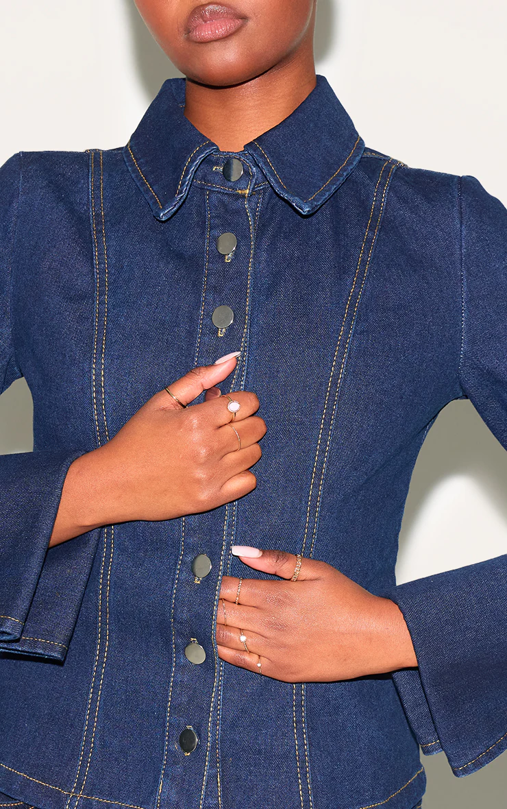 Gold Mixed Textured Ring 8 Pack