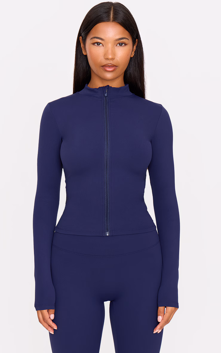 Navy Ultimate Sculpt Jacket