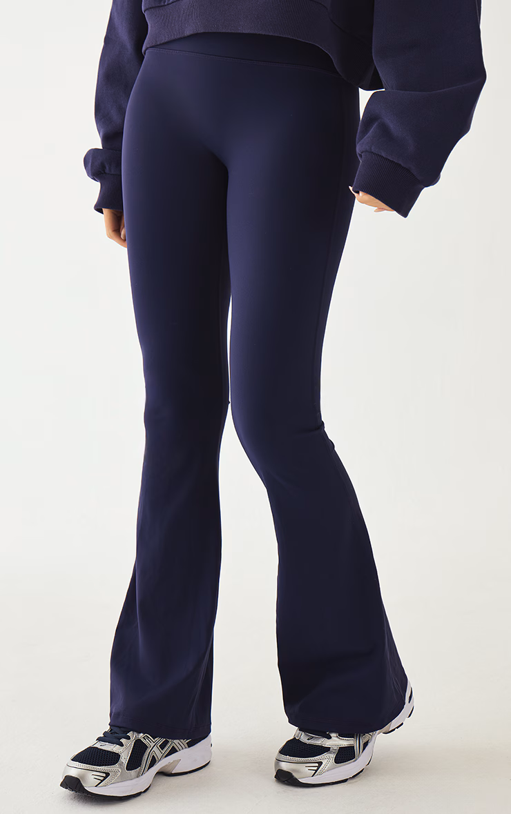 Navy Ultimate Sculpt Flare Yoga Pants
