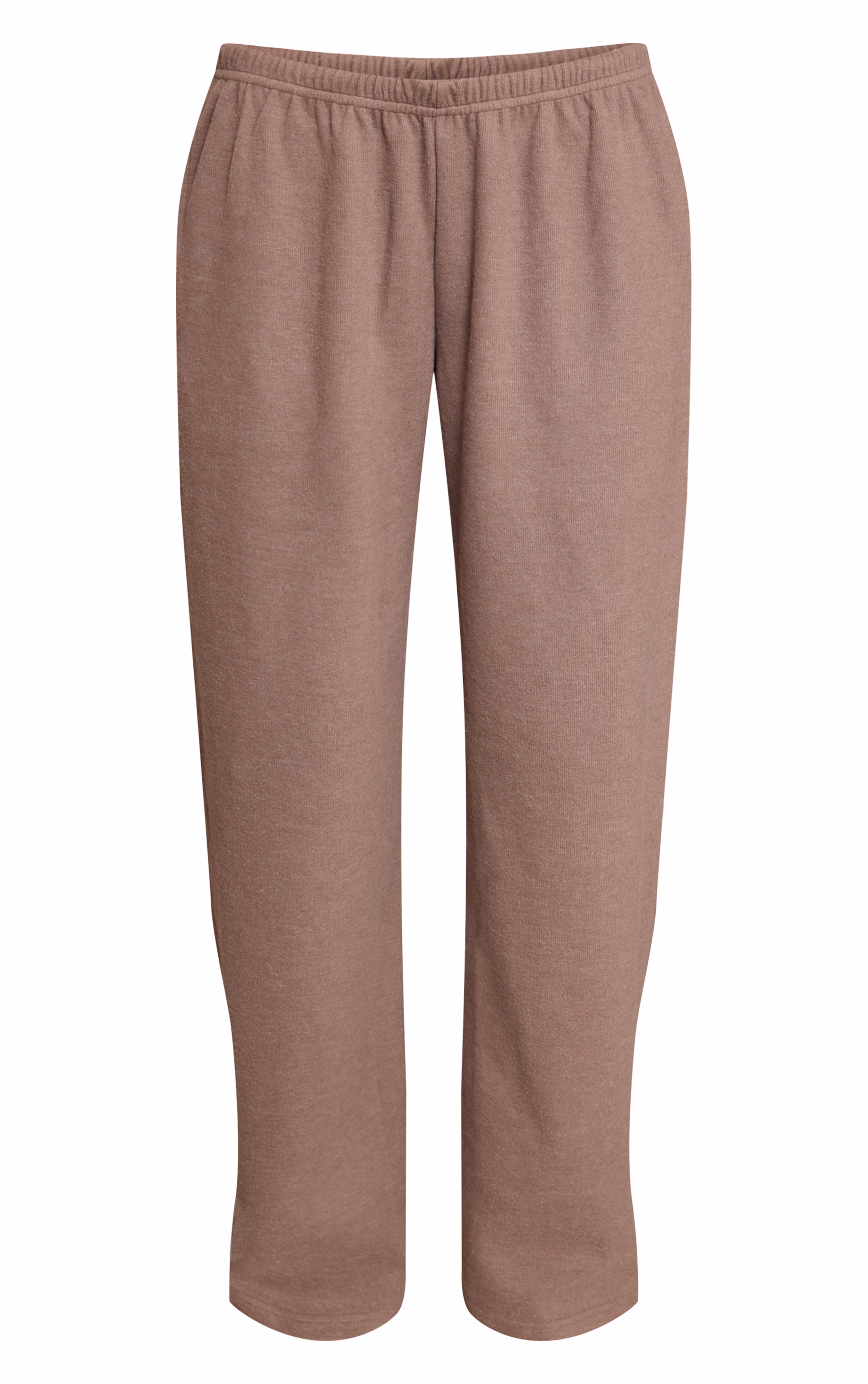Mushroom  Soft Touch Wide Leg Pant