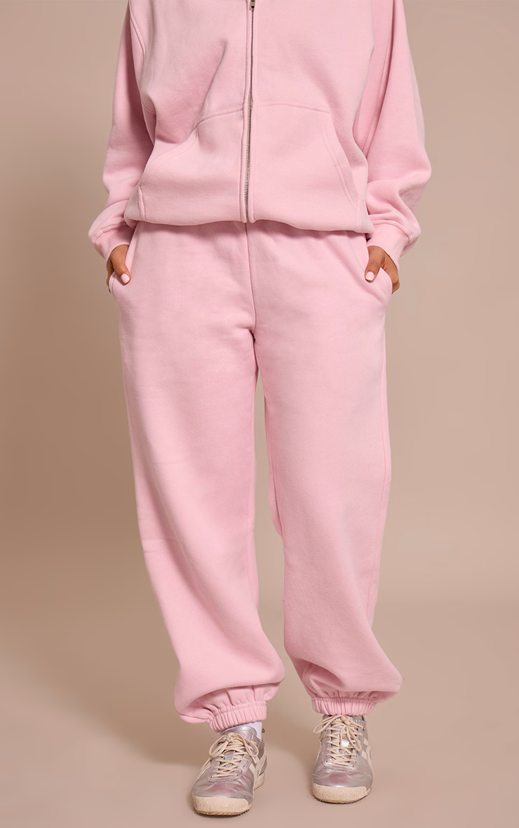 Petite Baby Pink Zip Through Hoodie