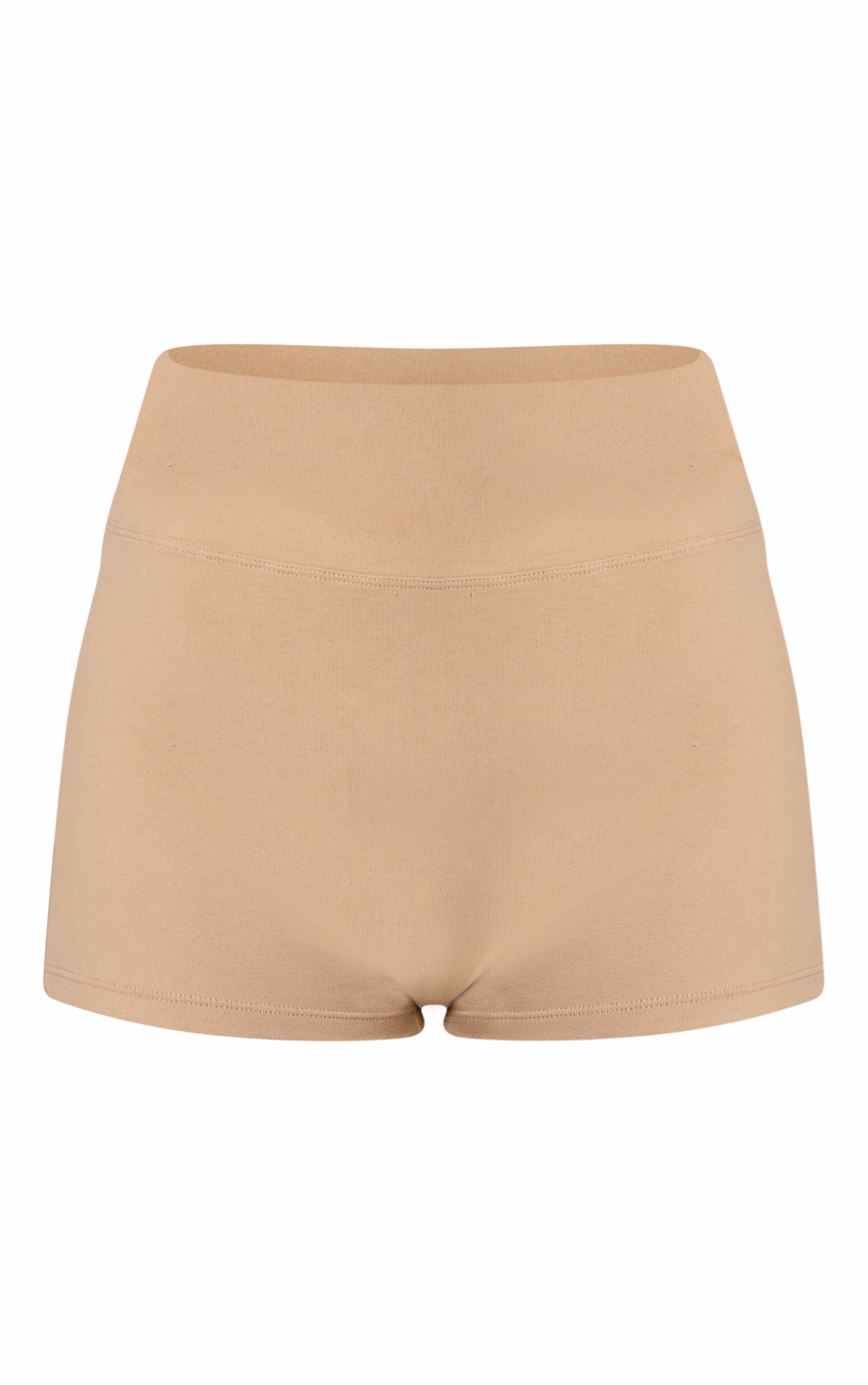 Beige Soft Cotton Hot Pant