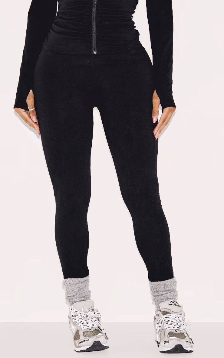 Shape Black Active Ruched High Waisted Leggings