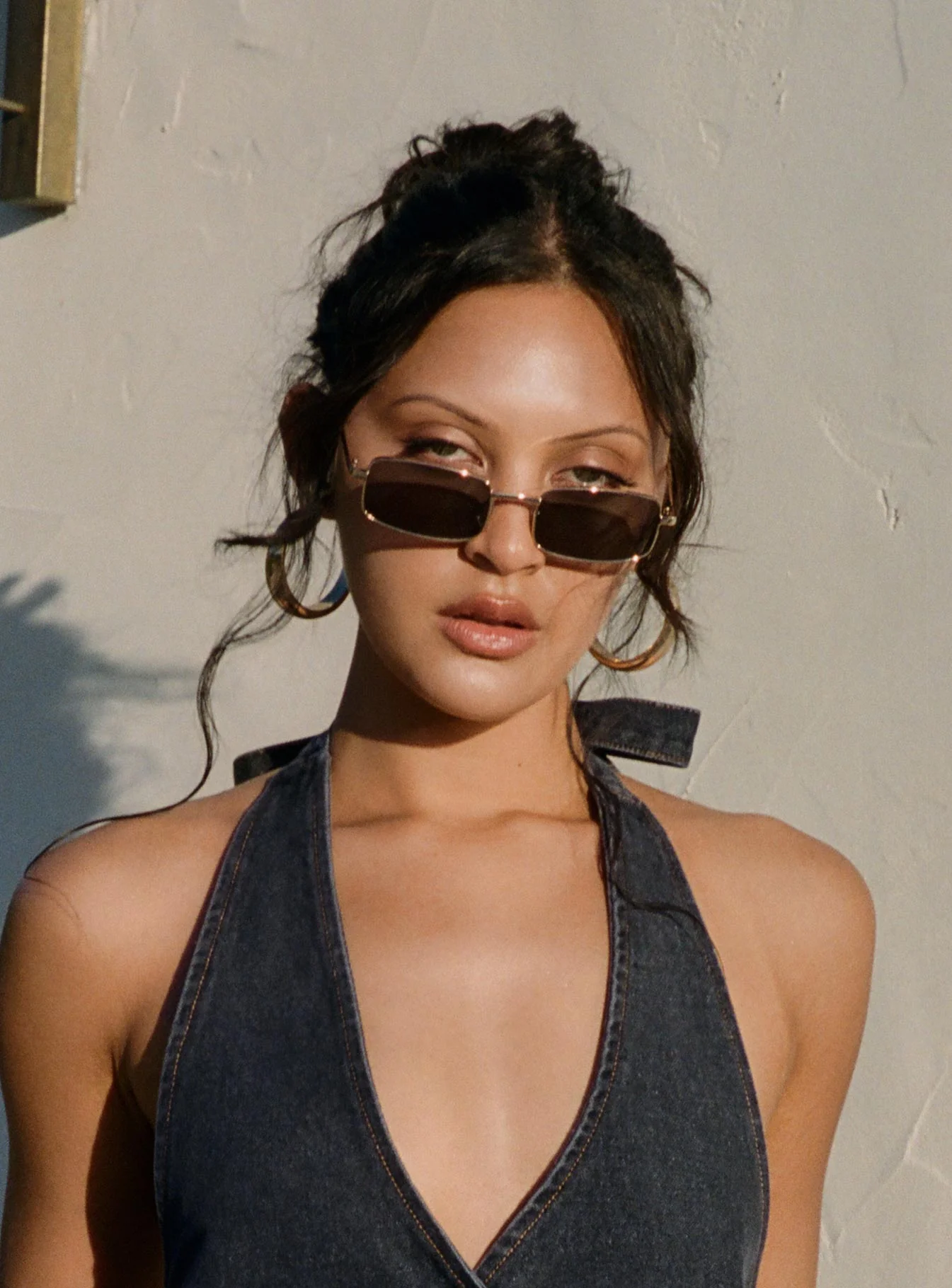 Inglewood Sunglasses Black/ Gold