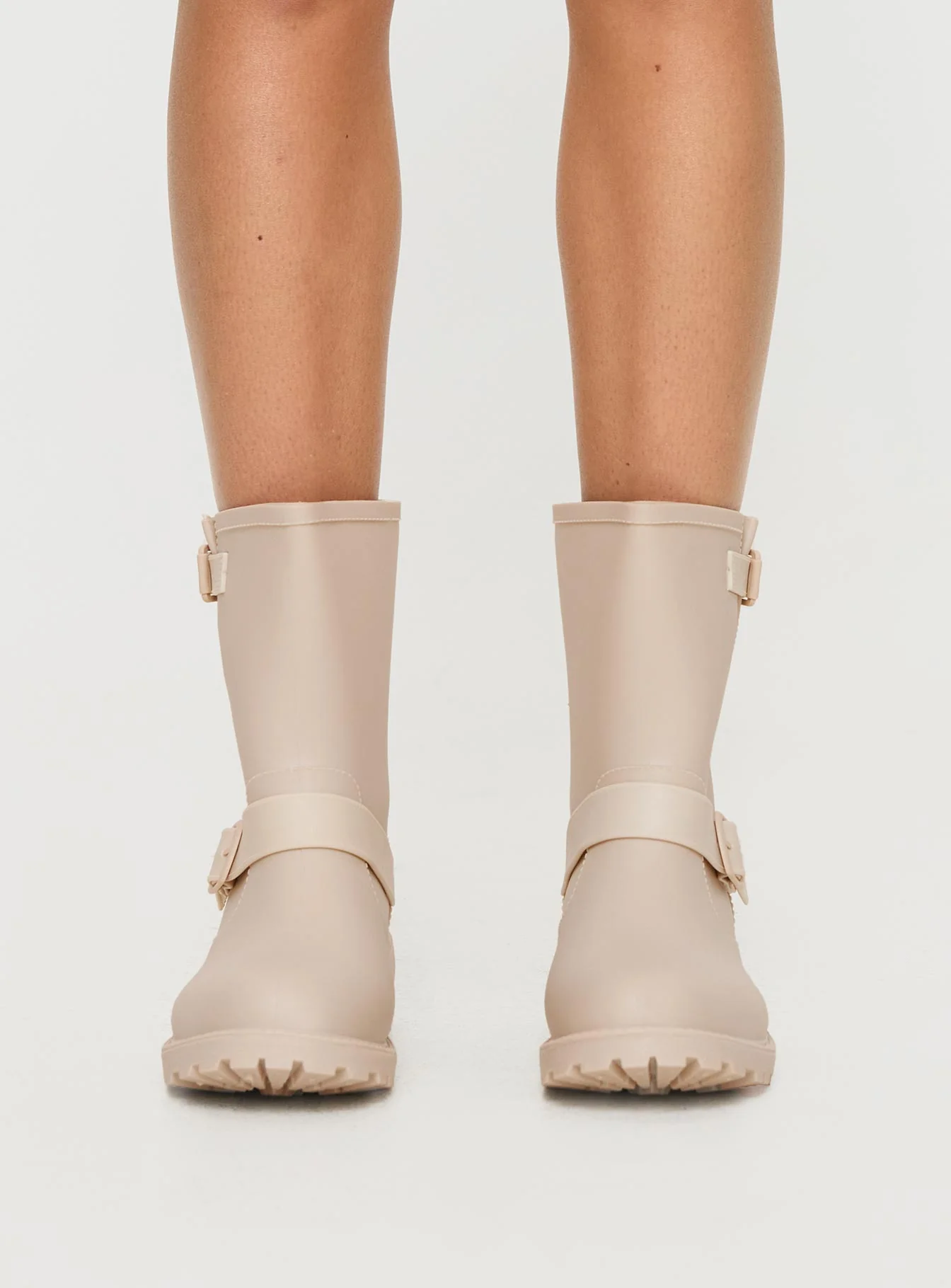 Senorita Rubber Boots Cream