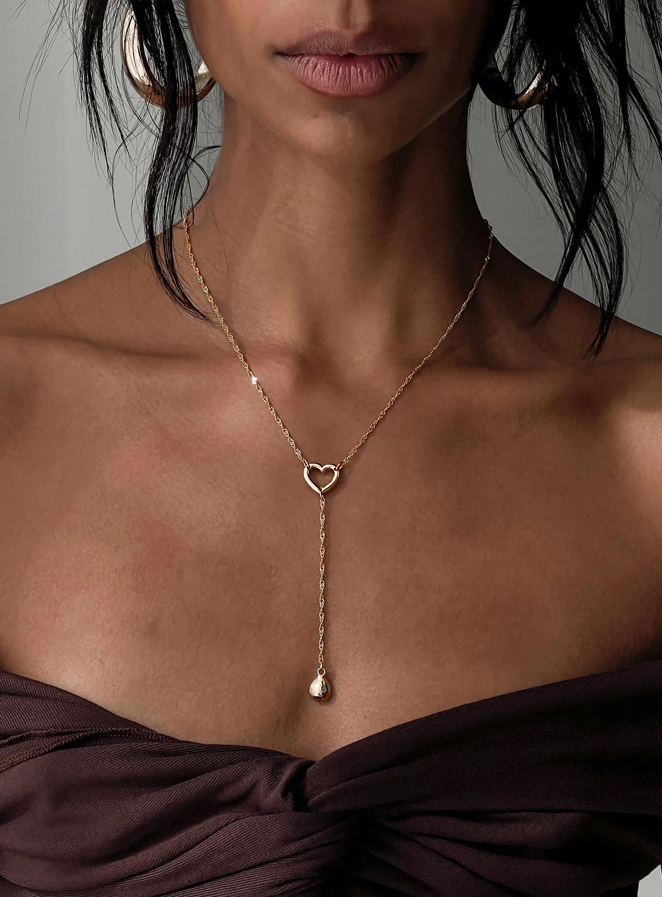 Reach Me Necklace Gold