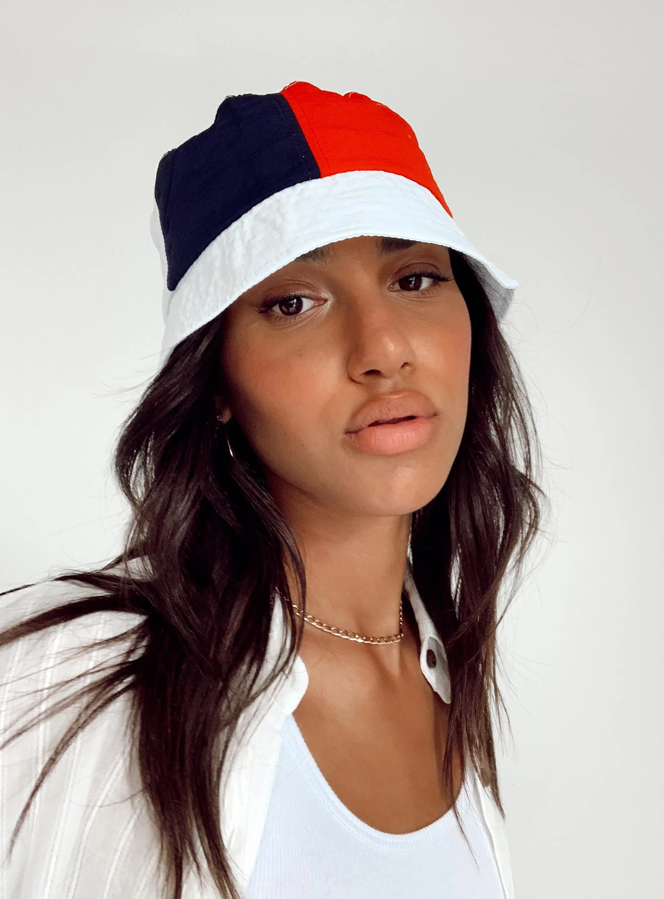 From The Block Bucket Hat White