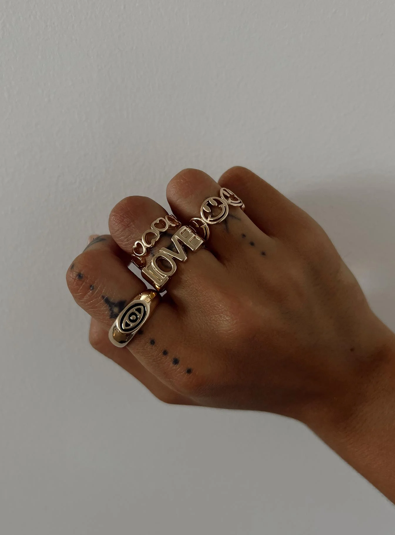 What is Love Ring Set Gold Eco