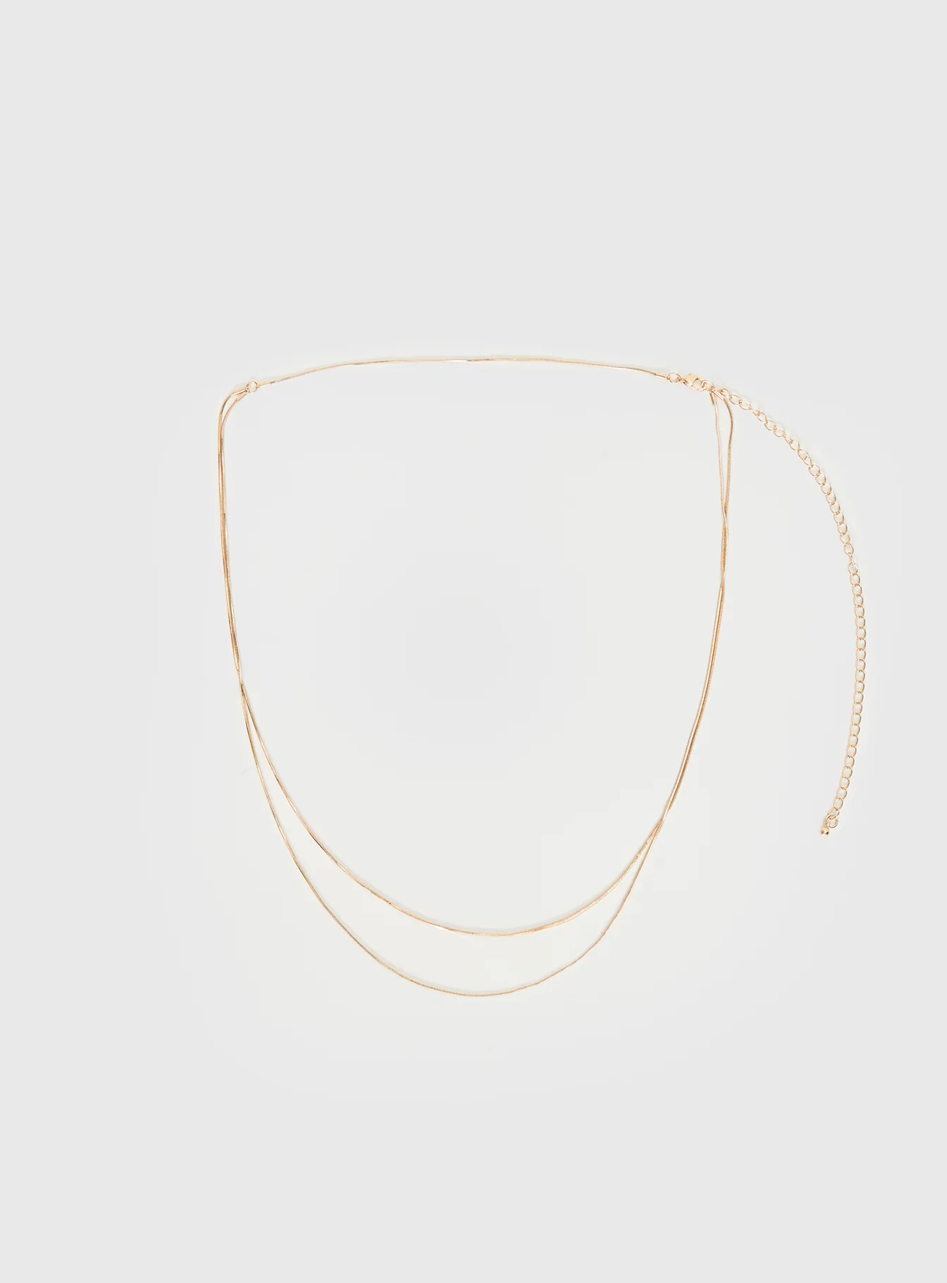 Dressed Up Dainty Chain Belt Gold