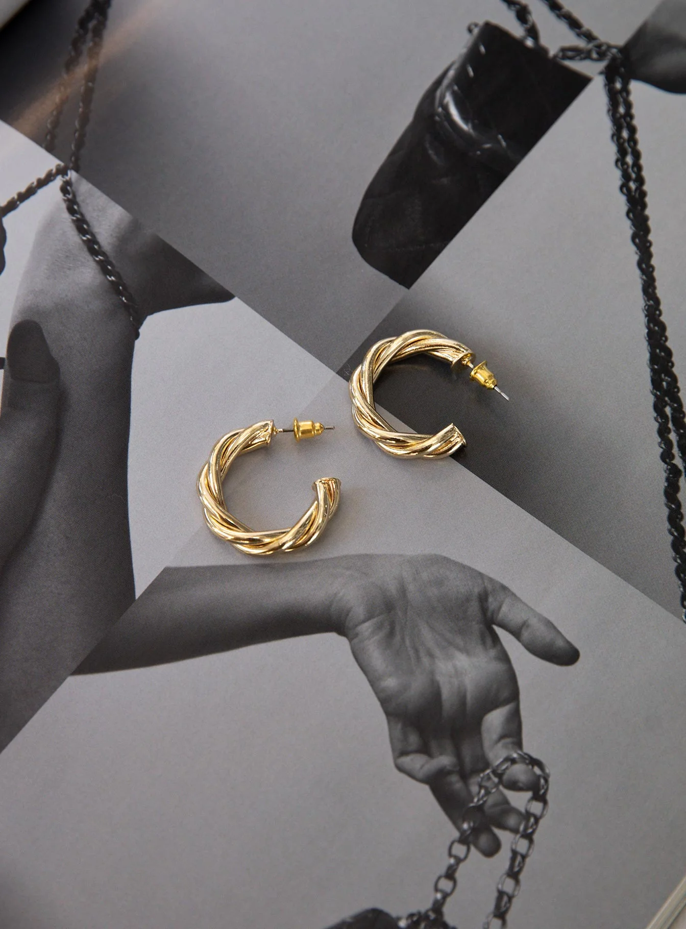 Maysen Earrings Gold