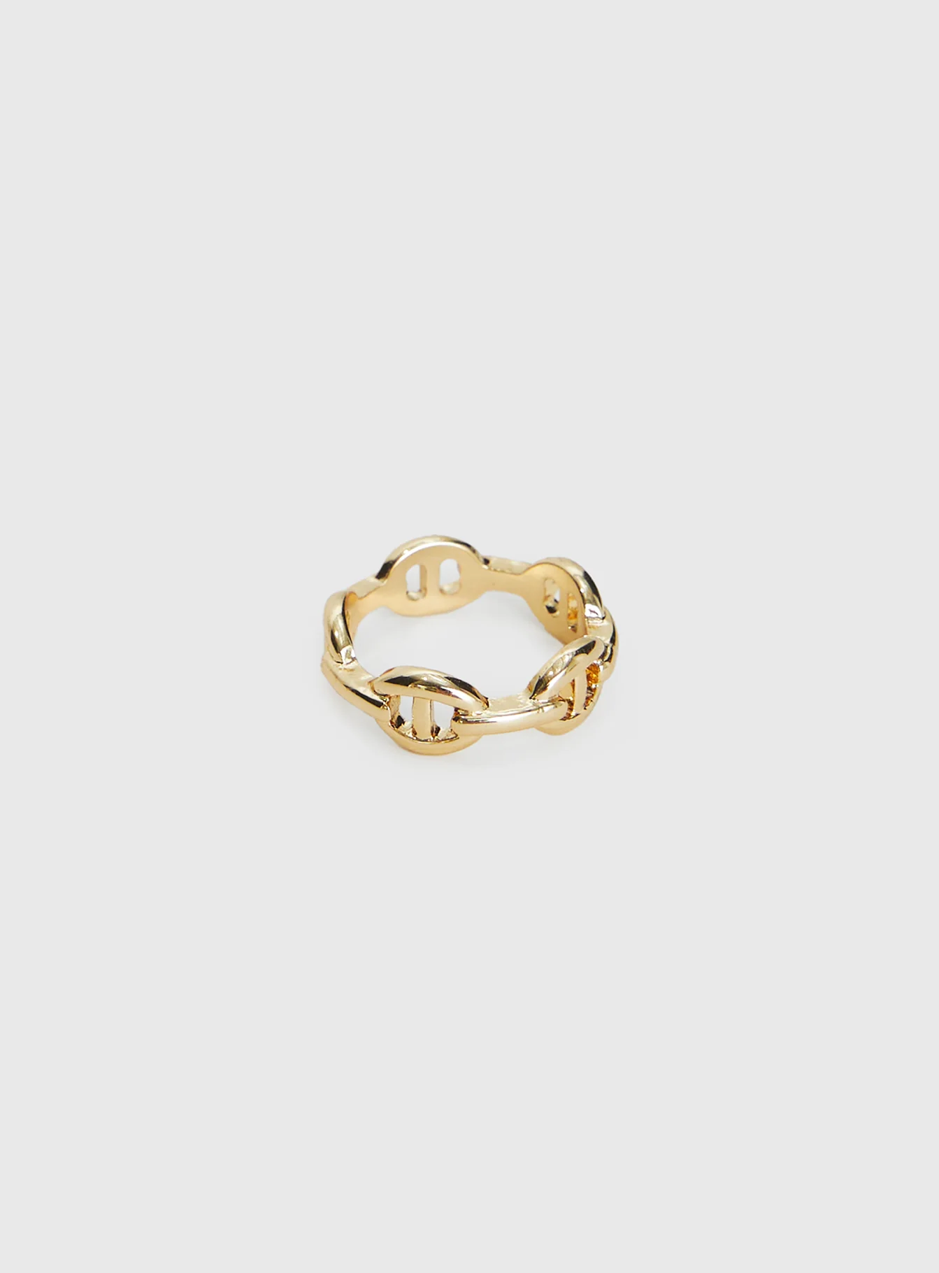 Hold Your Hand Ring Gold