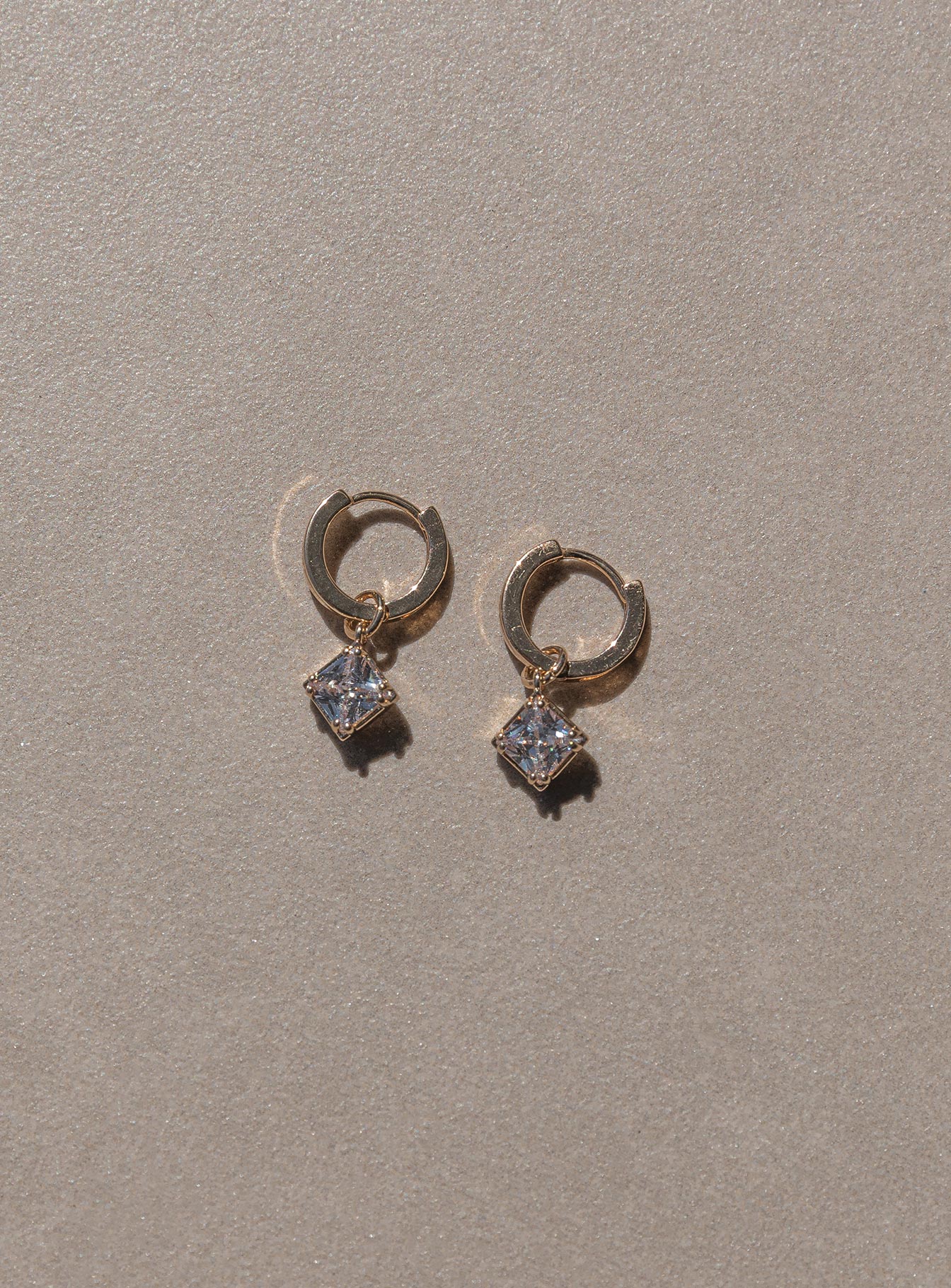 Milian Earrings Gold / Clear