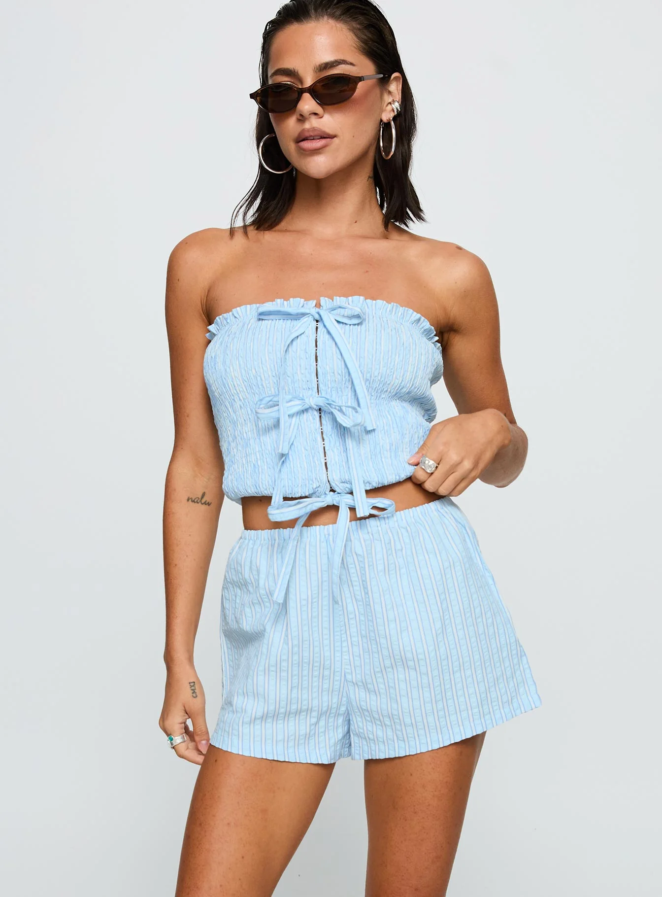 Saskea Shorts Blue