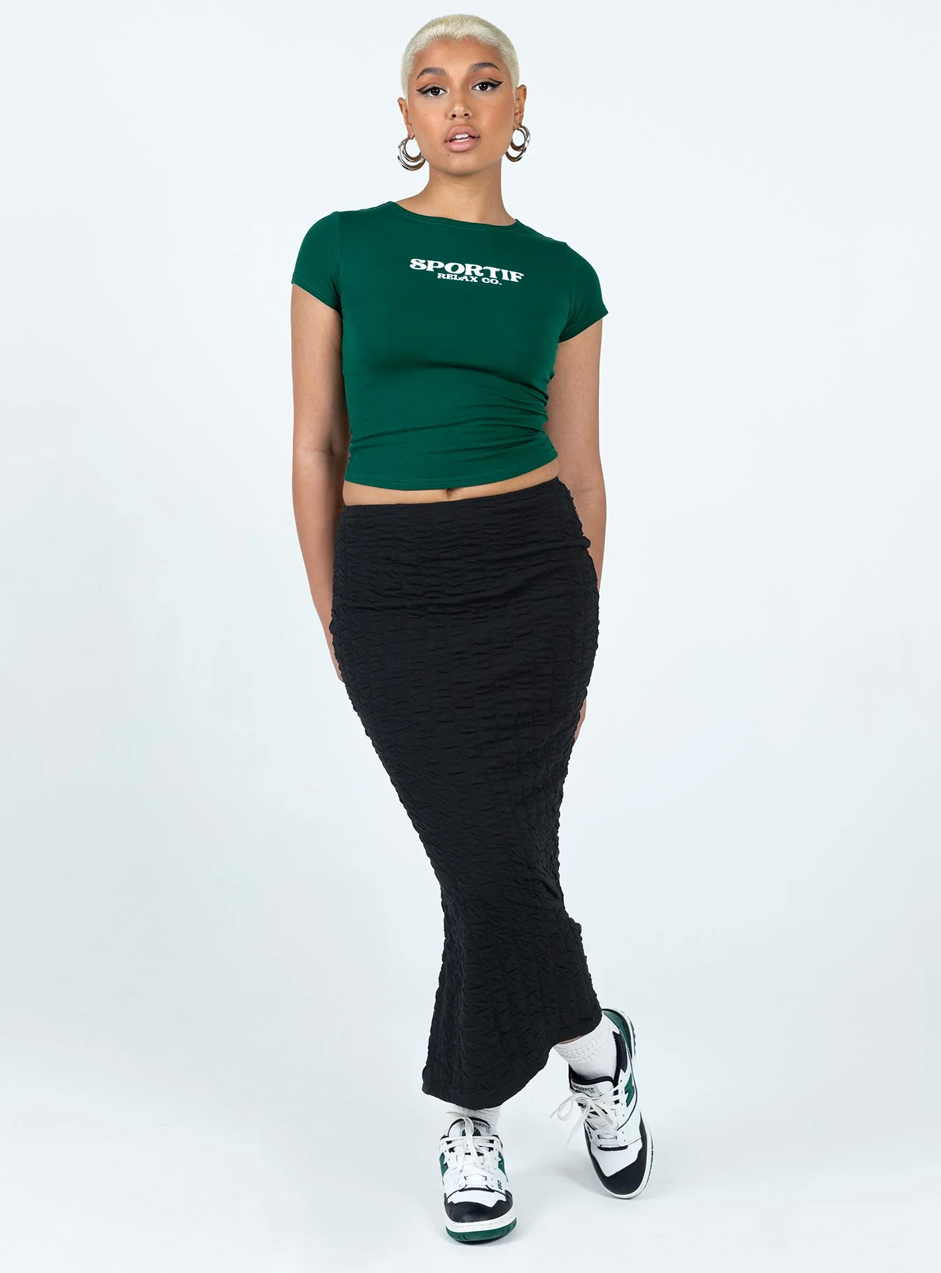 Corine Maxi Skirt Black