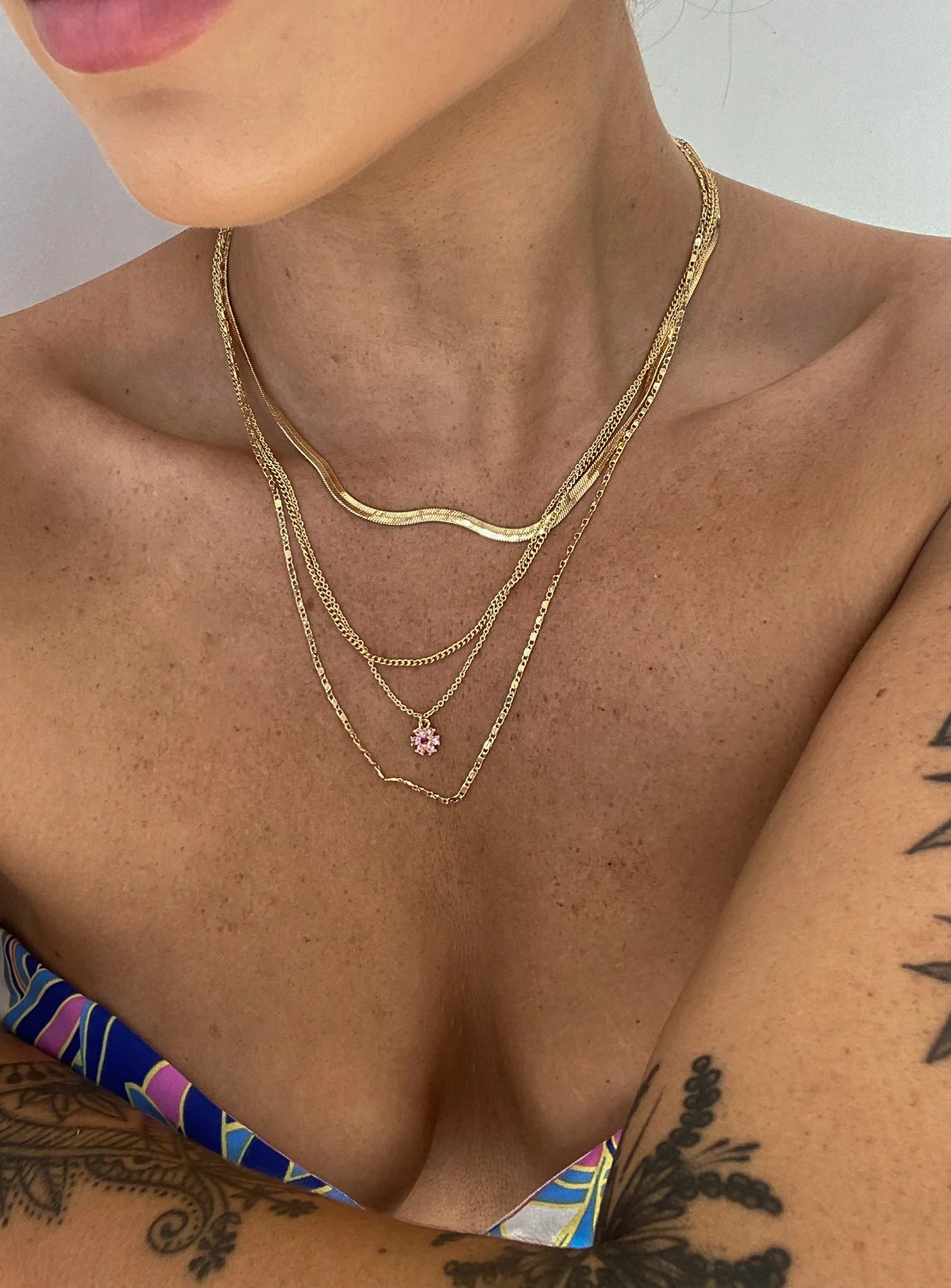 Iduna Necklace Pack Gold