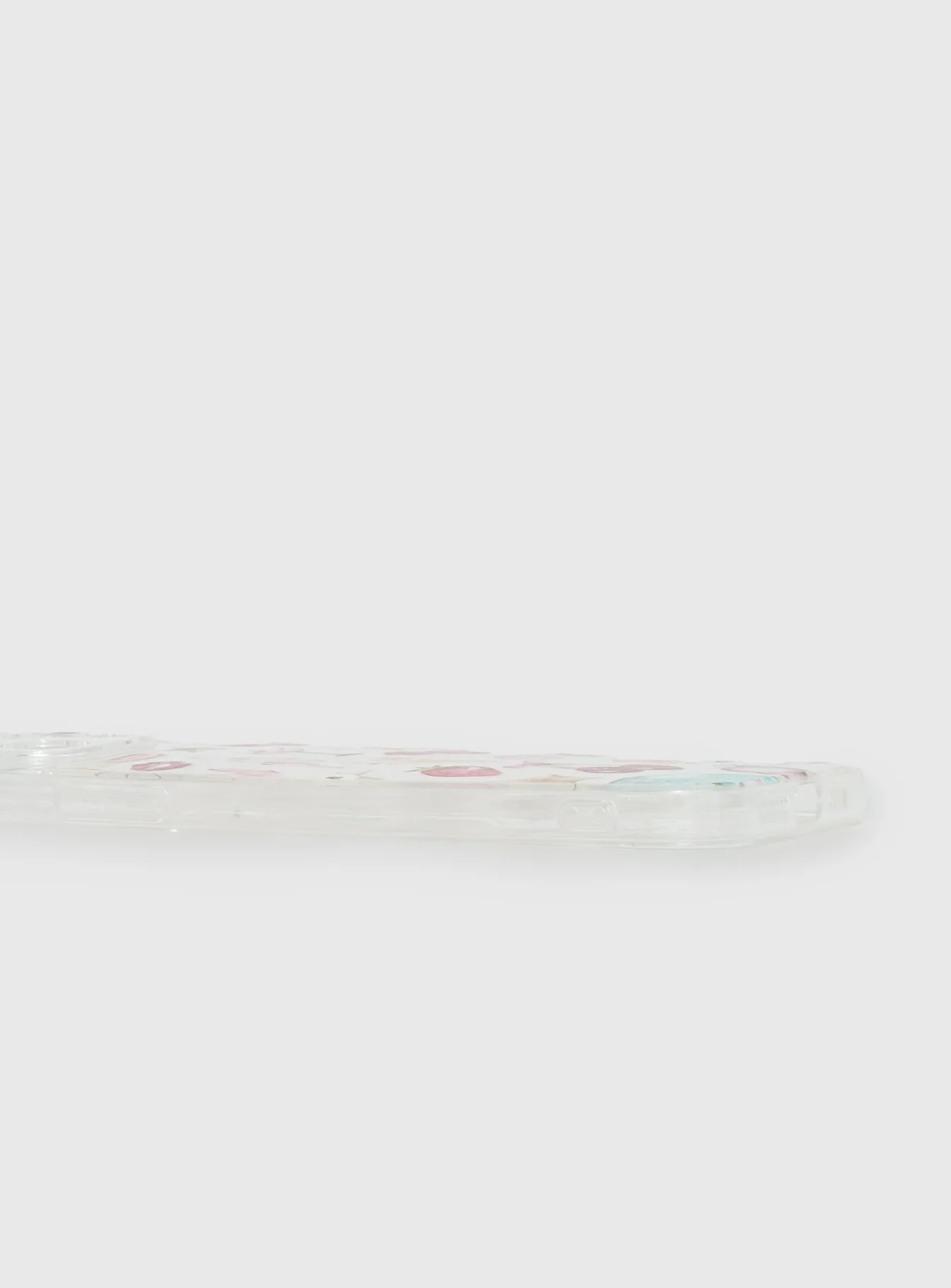 Just A Girl Iphone Case Clear / Pink