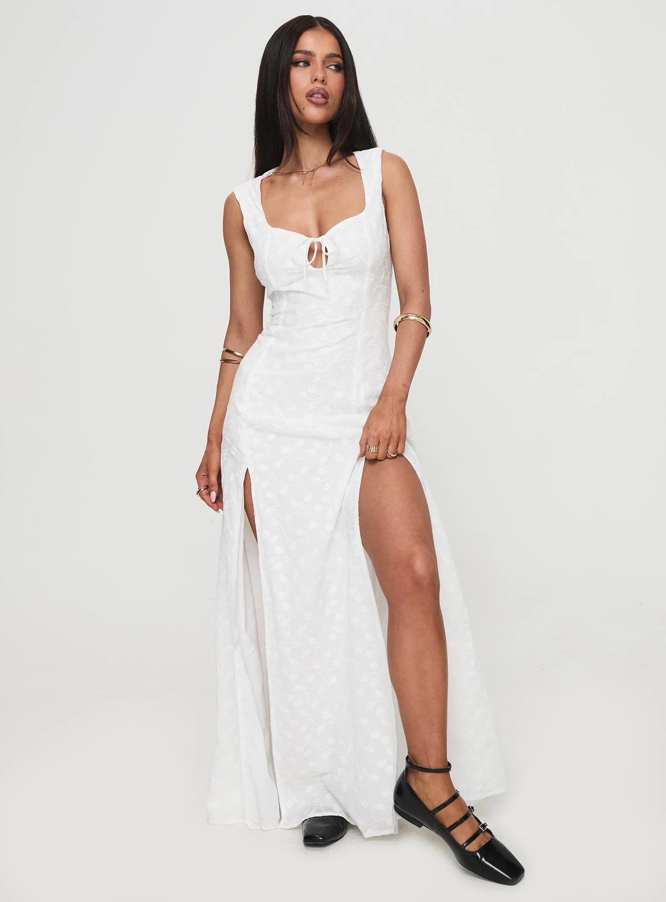 Good Game Maxi Dress White