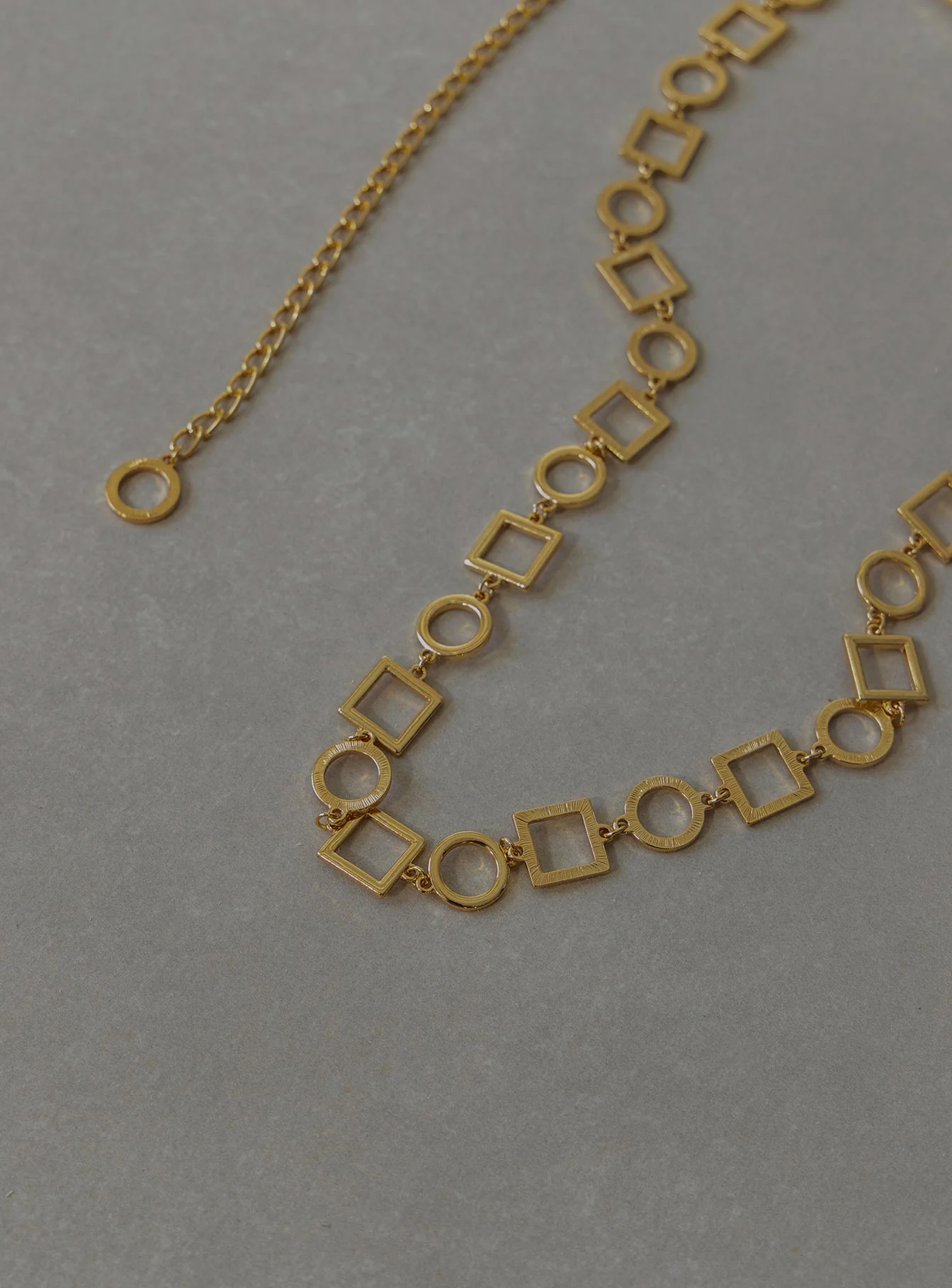 Lucania Chain Belt Gold