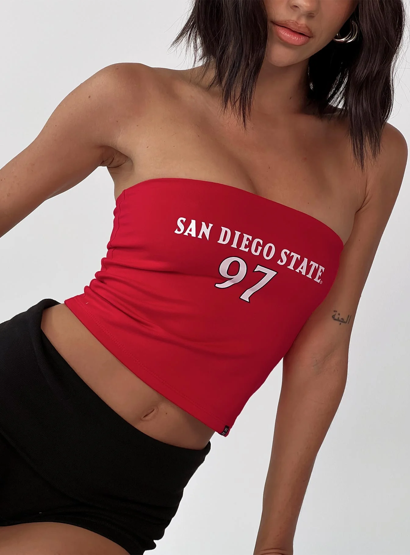 SDSU Tube Top Red