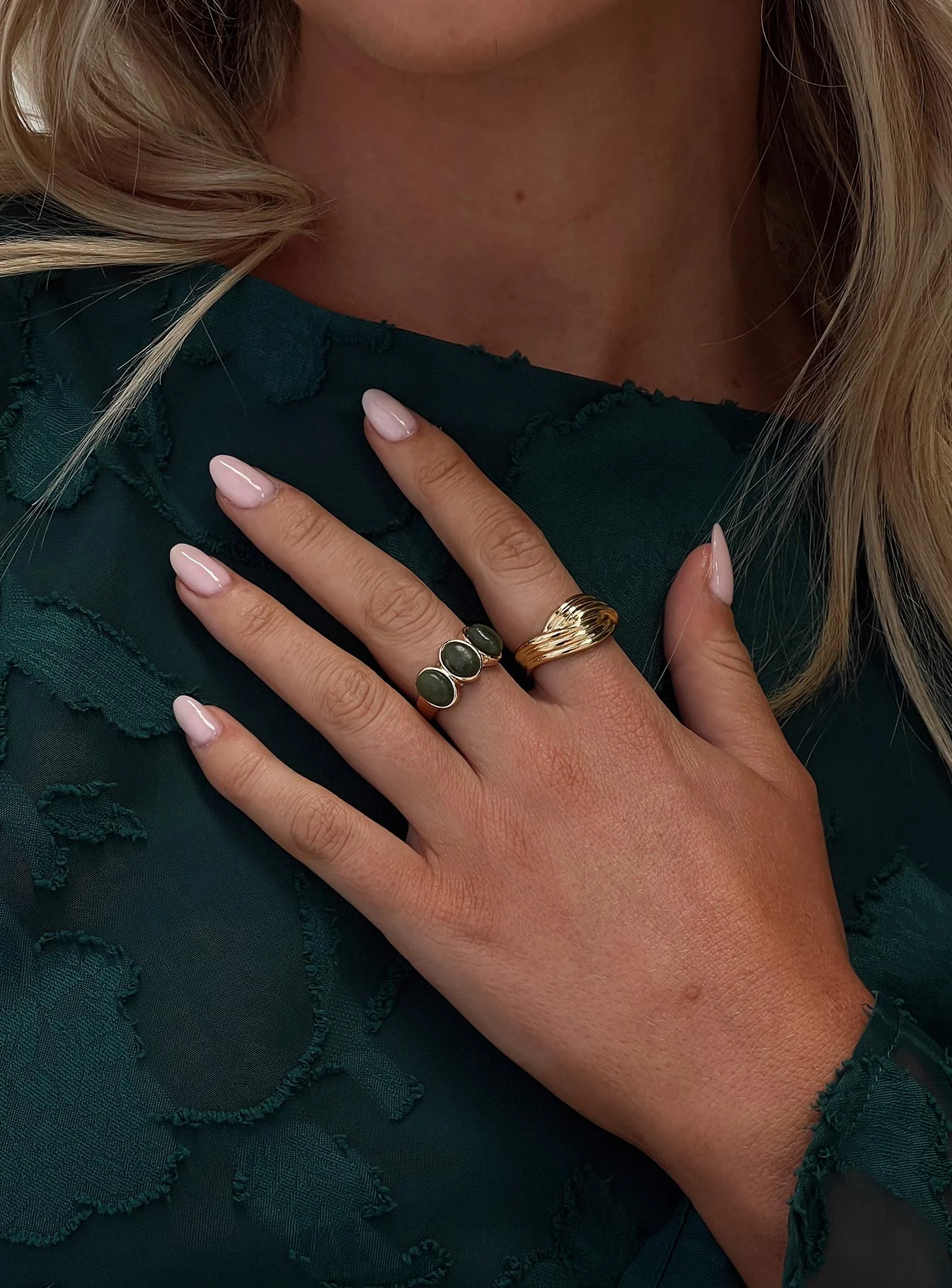 Everlong Ring Set Gold